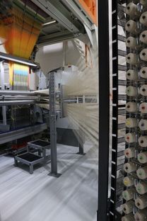 Doppelgreiferwebmaschine mit Jacquardtechnologie, Quelle: Fraunhofer WKI, HOFZET